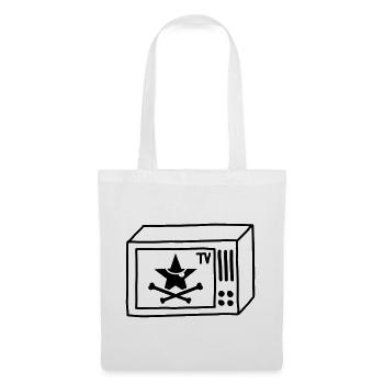 Pirate TV – Free TV & Punk Style - Sac en tissu - blanc - Devant