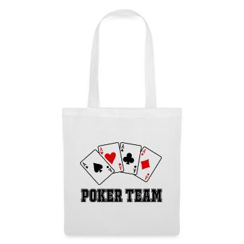 Poker Team - Tote Bag - white - Front