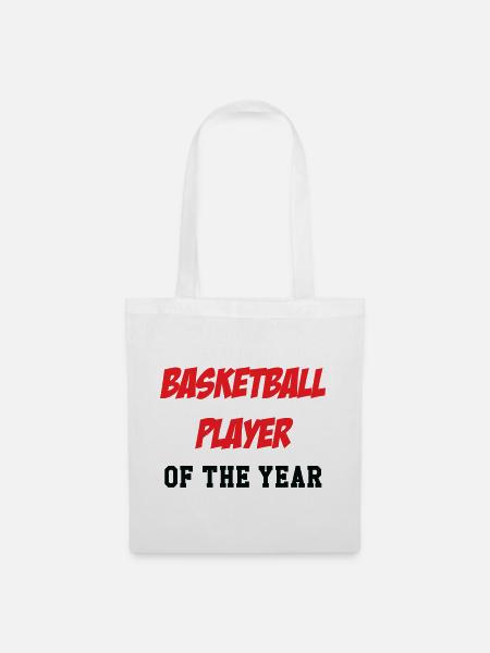 Basketball Player of the Year - Tote Bag - white