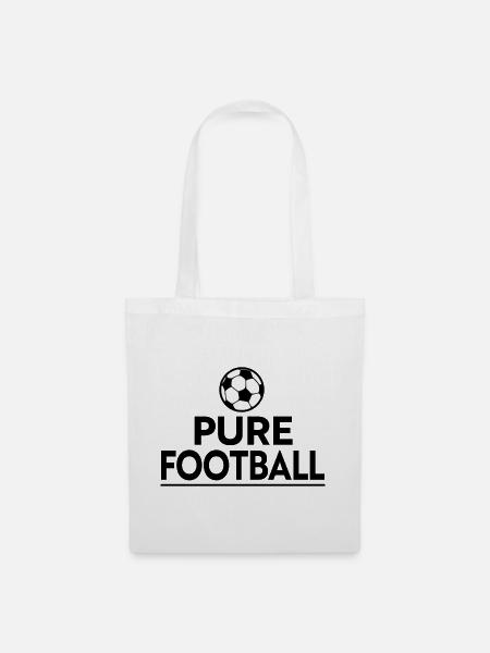 Reiner Fußball - Stoffbeutel - Weiß