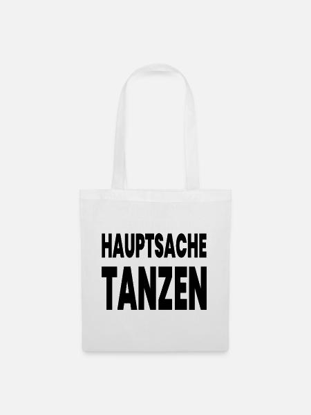 Tanzen - Stoffbeutel - Weiß