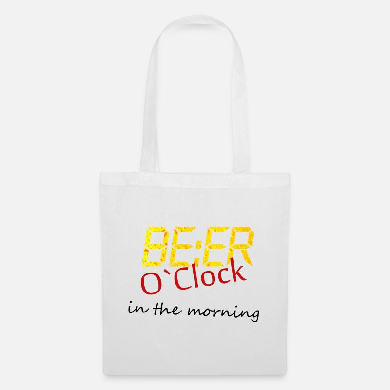 Beer beer drinking - Tote Bag - white