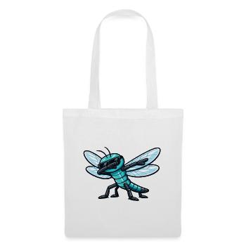 Dab de la Libellule - Sac en tissu - blanc - Devant