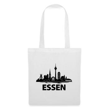 Essen Skyline - Stoffbeutel - Weiß - Vorne