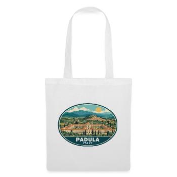 Erleben Sie Padula in Italien Campania Heritage - Stoffbeutel - Weiß - Vorne