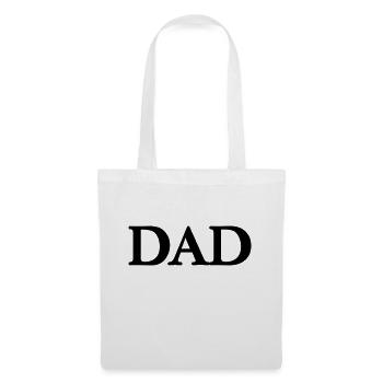 dad (1c) - Stoffbeutel - Weiß - Vorne