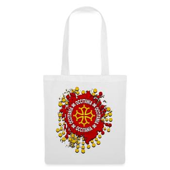 Occitanie - Sac en tissu - blanc - Devant