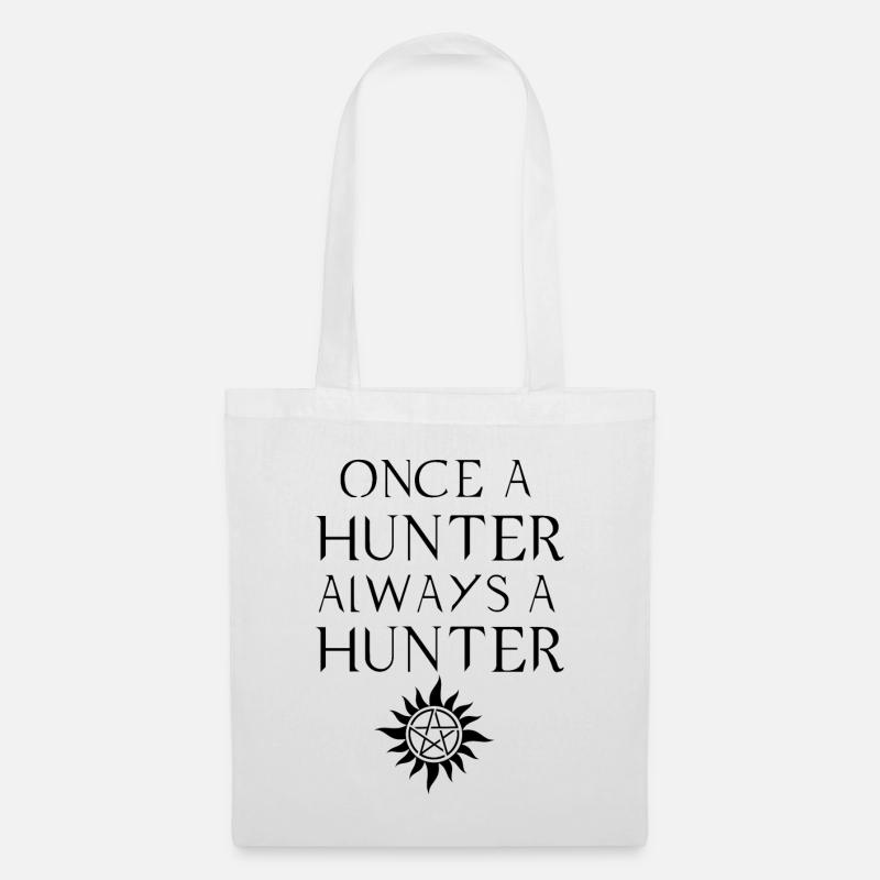 HUNTER, GESCHENK - Stoffbeutel - Weiß