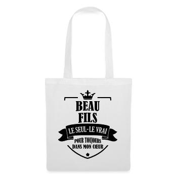 Beau Fils - Beau-Fils - Famille - Mariage - Tshirt - Tote Bag - white - Front