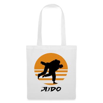 Judo - Sac en tissu - blanc - Devant