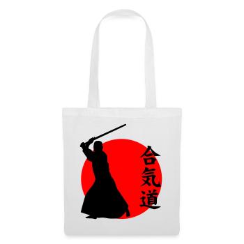 Aikido - Stoffbeutel - Weiß - Vorne