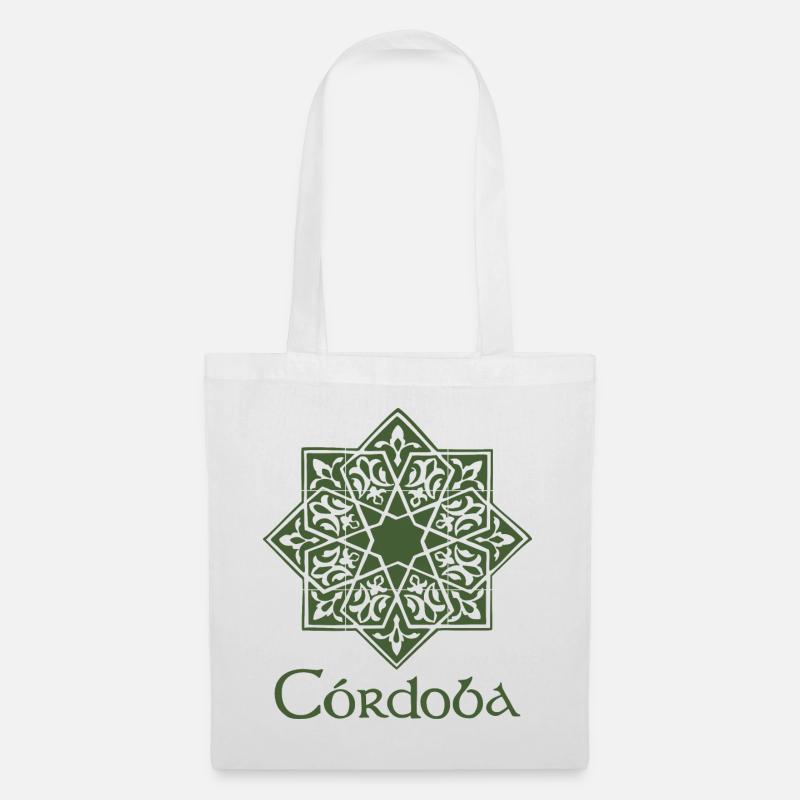Córdoba 2 (grün) - Stoffbeutel - Weiß