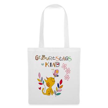 Birthday Girl, Happy Birthday - Tote Bag - white - Front