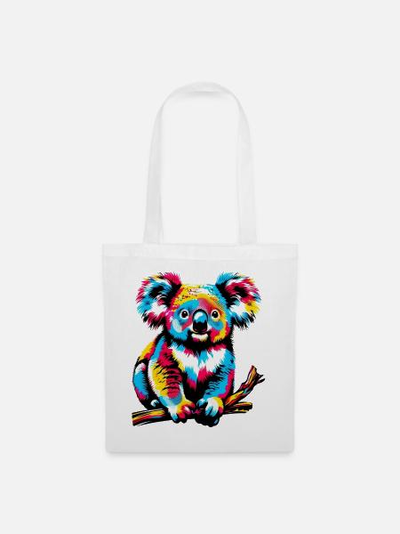 Koala - Stoffbeutel - Weiß
