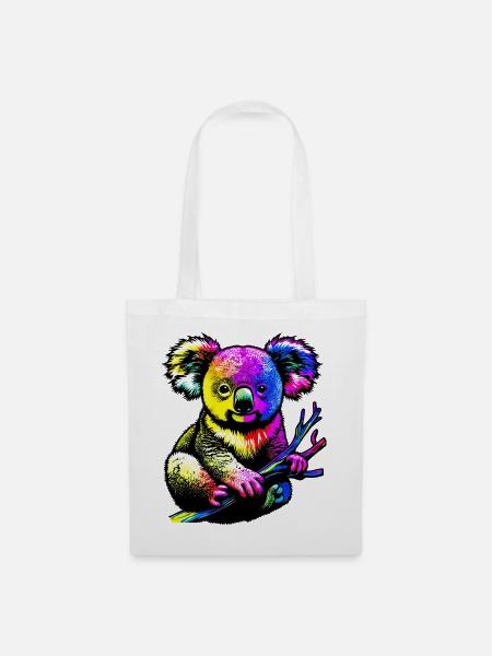 Koala - Stoffbeutel - Weiß