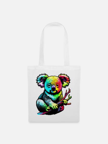 Koala - Stoffbeutel - Weiß