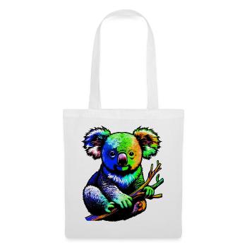 Koala - Stoffbeutel - Weiß - Vorne