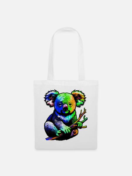 Koala - Stoffbeutel - Weiß