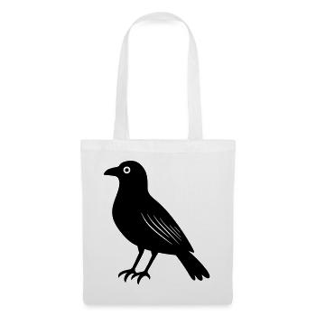 Raven - Tote Bag - white - Front