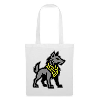 Wolf Wikinger - Stoffbeutel - Weiß - Vorne