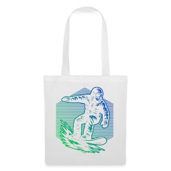 Snowboard vibes for snowboard - Tote Bag - white - Front