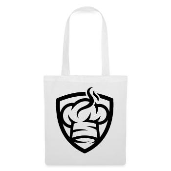 Icône du Chapeau de Chef - Sac en tissu - blanc - Devant