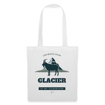 Glacier National Park Bergziege - Stoffbeutel - Weiß - Vorne