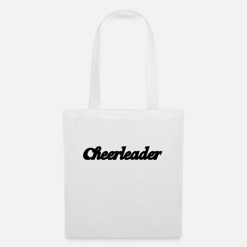 cheerleaderblank - Stoffbeutel - Weiß