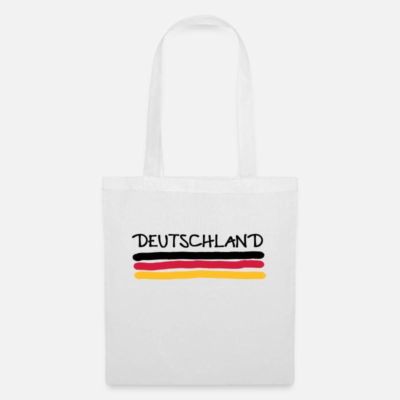 Deutschland - Stoffbeutel - Weiß