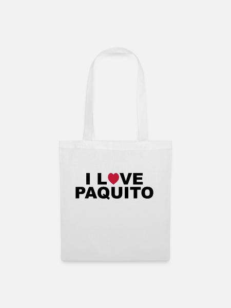 love paquito - Sac en tissu - blanc