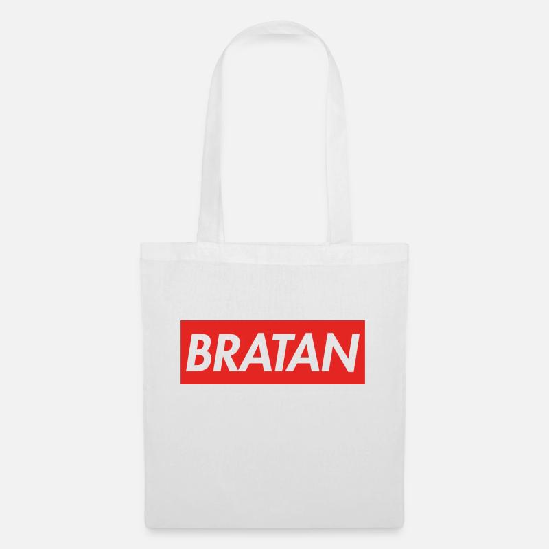 BRATAN - Stoffbeutel - Weiß