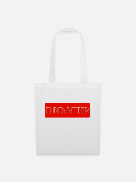 Ehrenritter - Stoffbeutel - Weiß