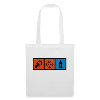 Nursery Nurse Kinderpflegerin Puéricultrice Baby - Tote Bag - white - Front