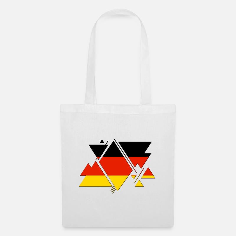 Deutschland Germany Flagge Flag - Stoffbeutel - Weiß
