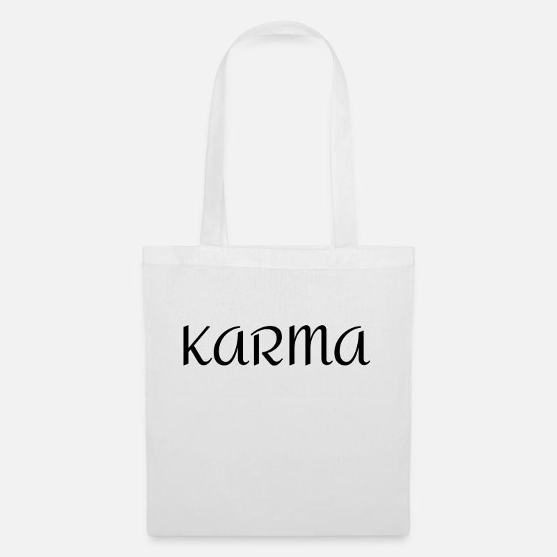 Karma - Stoffbeutel - Weiß