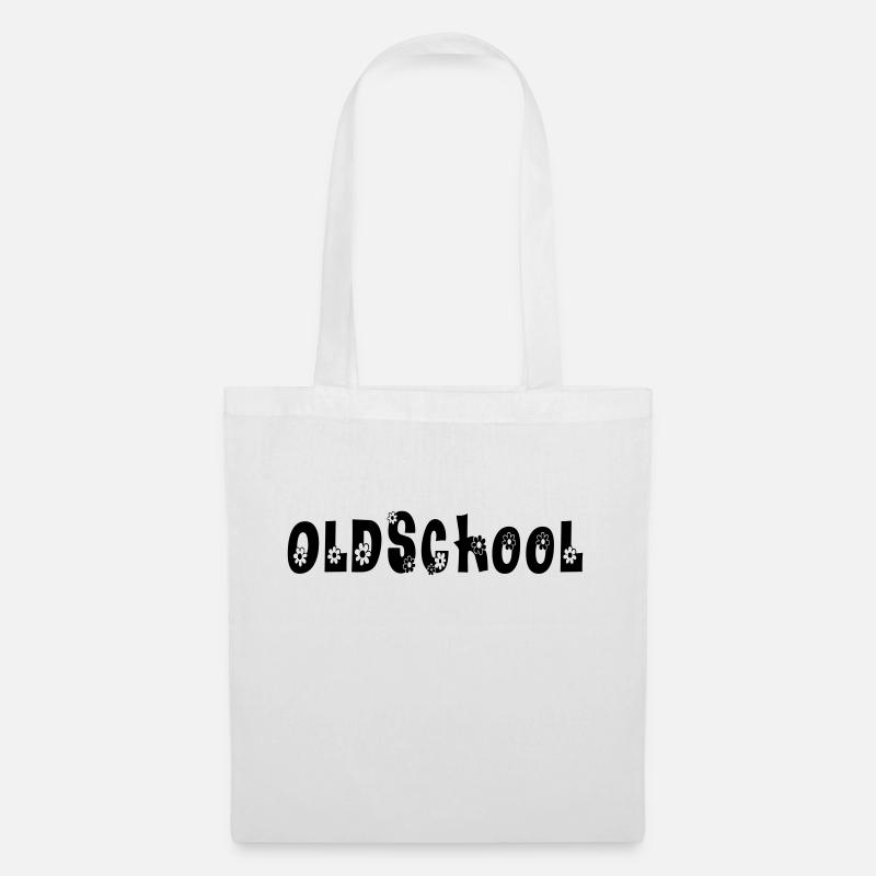 Oldschool 2 - Stoffbeutel - Weiß