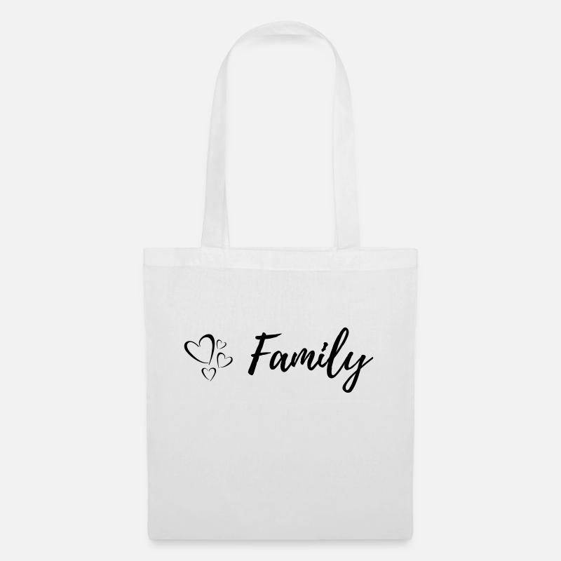 Family - Stoffbeutel - Weiß