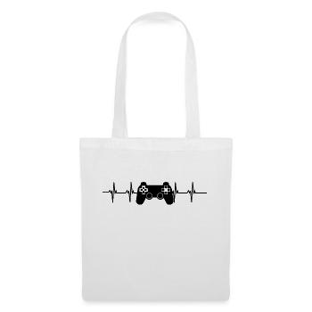 console heartbeat - Tote Bag - white - Front