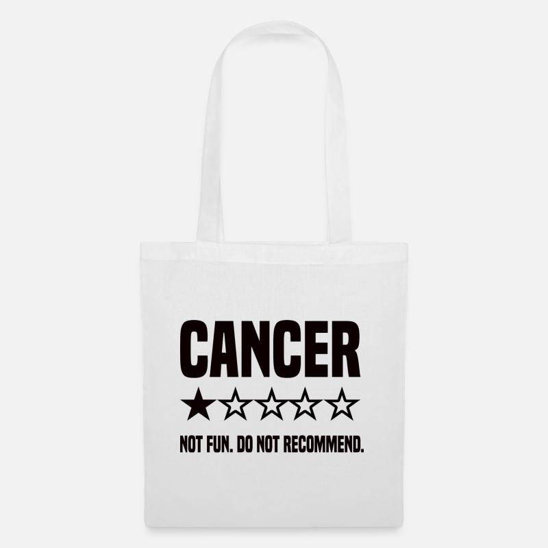 Cancer Rating - Stoffbeutel - Weiß