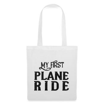 My First Plane Ride 31 - Stoffbeutel - Weiß - Vorne