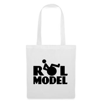 Role model # - Tote Bag - white - Front