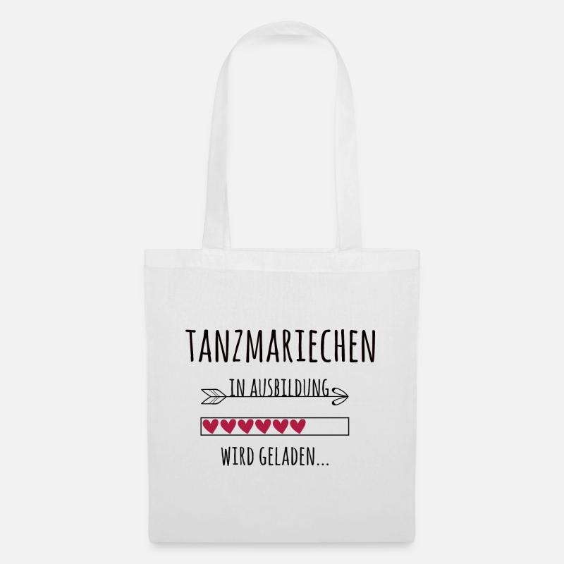 Tanzmariechen Garde Fasching Karneval Geschenk - Stoffbeutel - Weiß