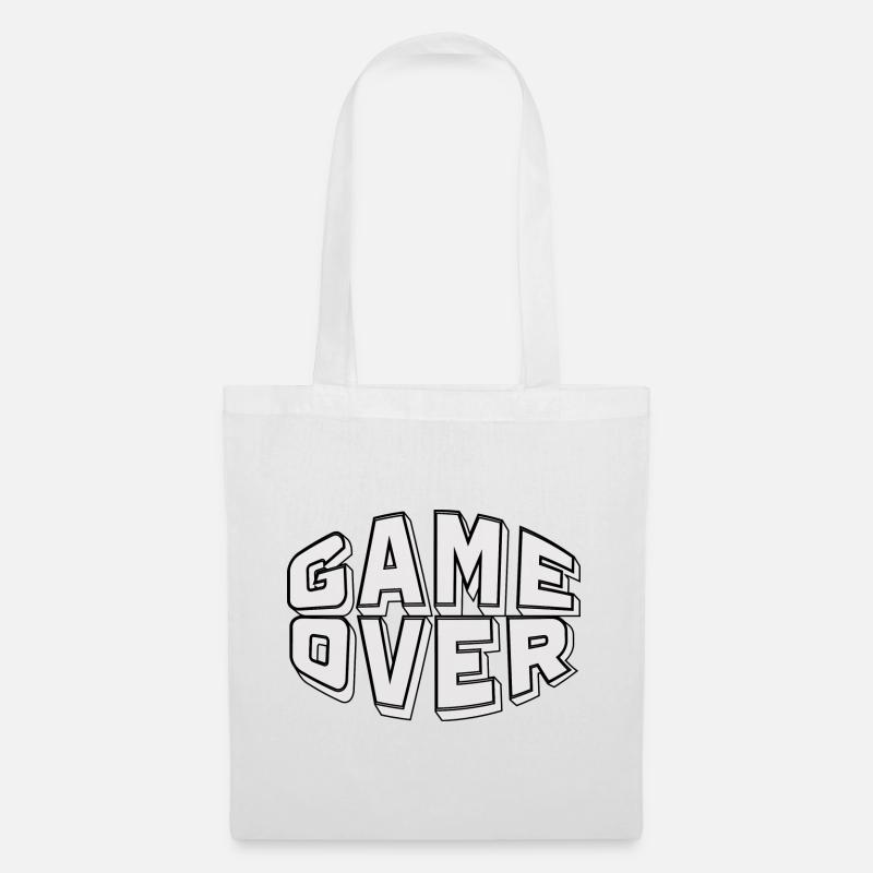 Game Over - Tote Bag - white
