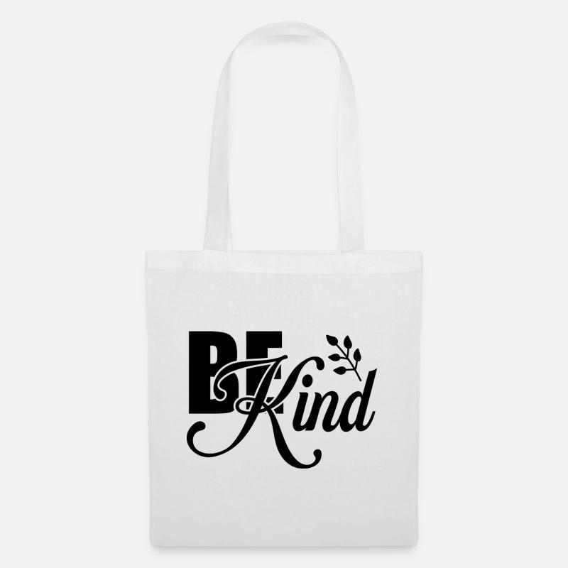 Be Kind - Stoffbeutel - Weiß
