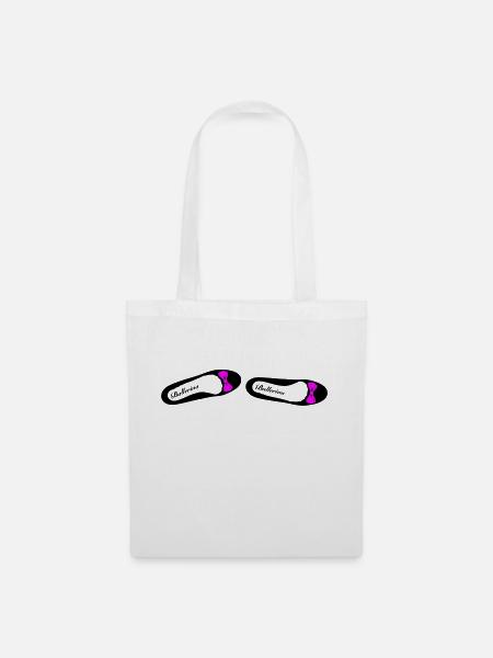Ballerina 1 - Tote Bag - white
