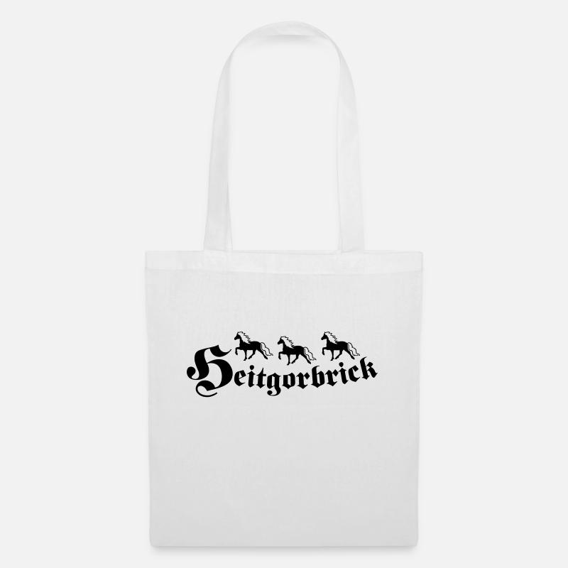 Heitgorbrick - Stoffbeutel - Weiß