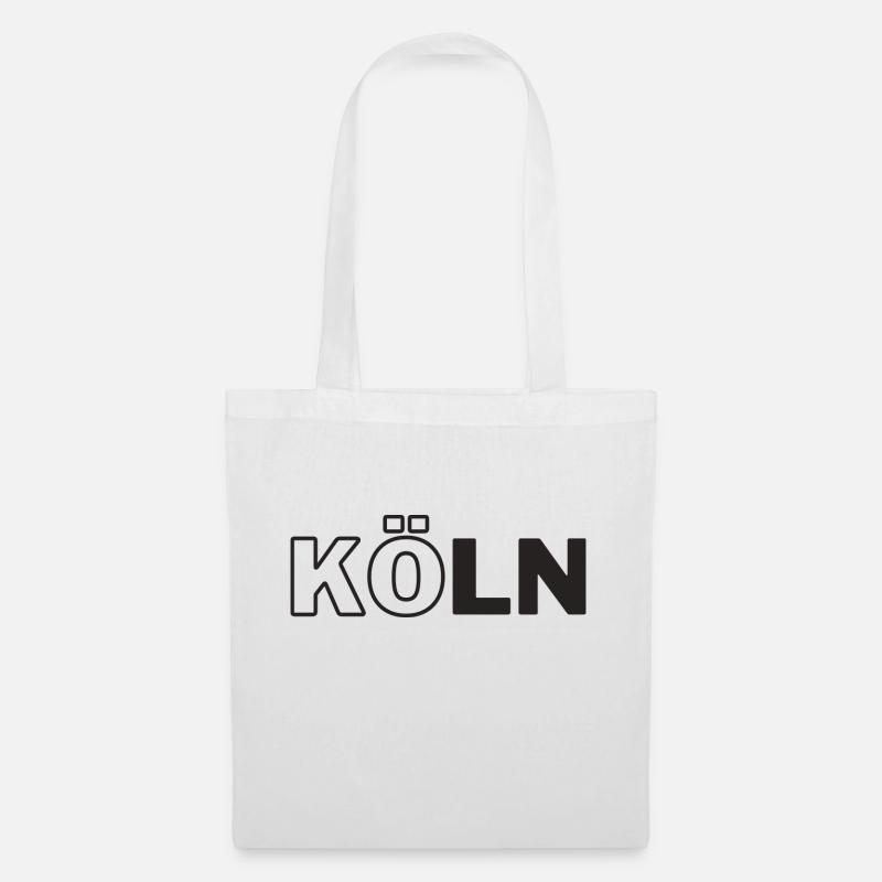 Köln Cologne Meine Stadt - Stoffbeutel - Weiß