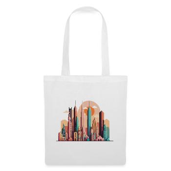 L’aventurier urbain - Sac en tissu - blanc - Devant