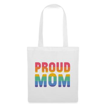 LGBT Pride Month - Proud Mom - Tote Bag - white - Front