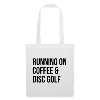 Discgolf - Stoffbeutel - Weiß - Vorne
